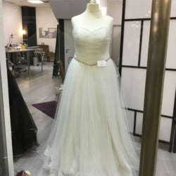 Brautkleid in Ivory Größe 46