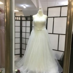 Brautkleid in Ivory Größe 48/50